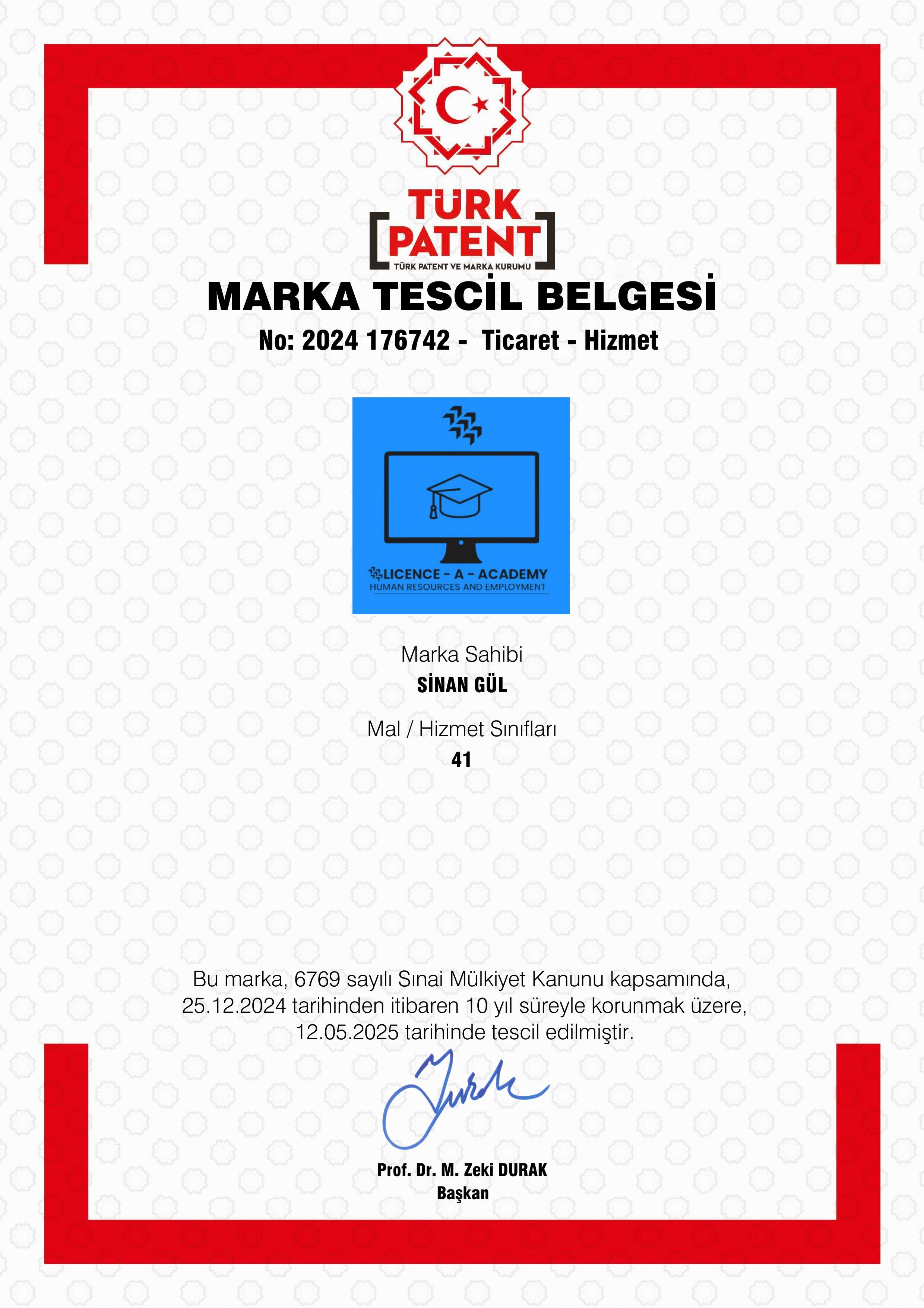 MARKA TESCİL