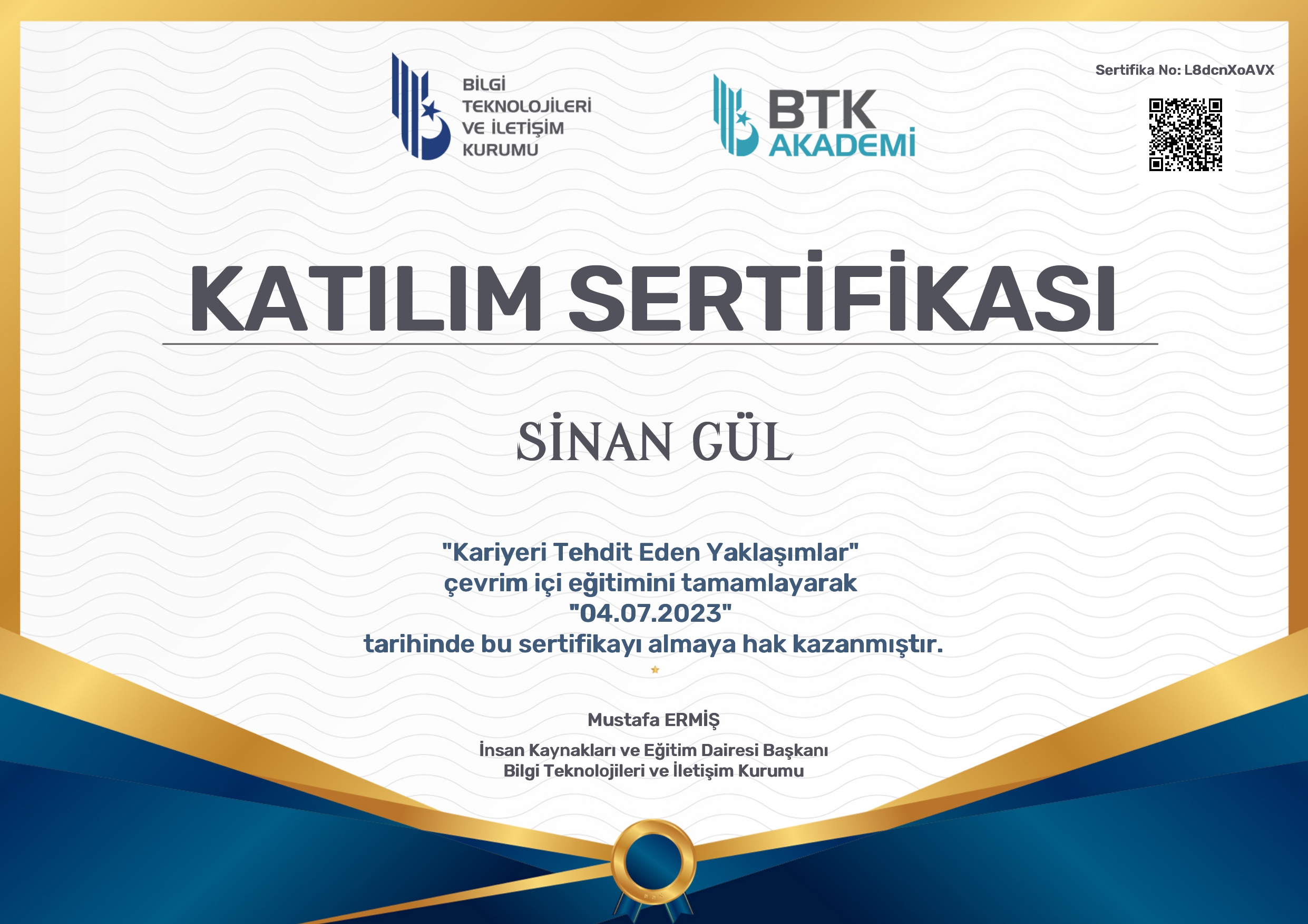 KARİYERİ TEHDİT EDEN YAKLAŞIMLAR